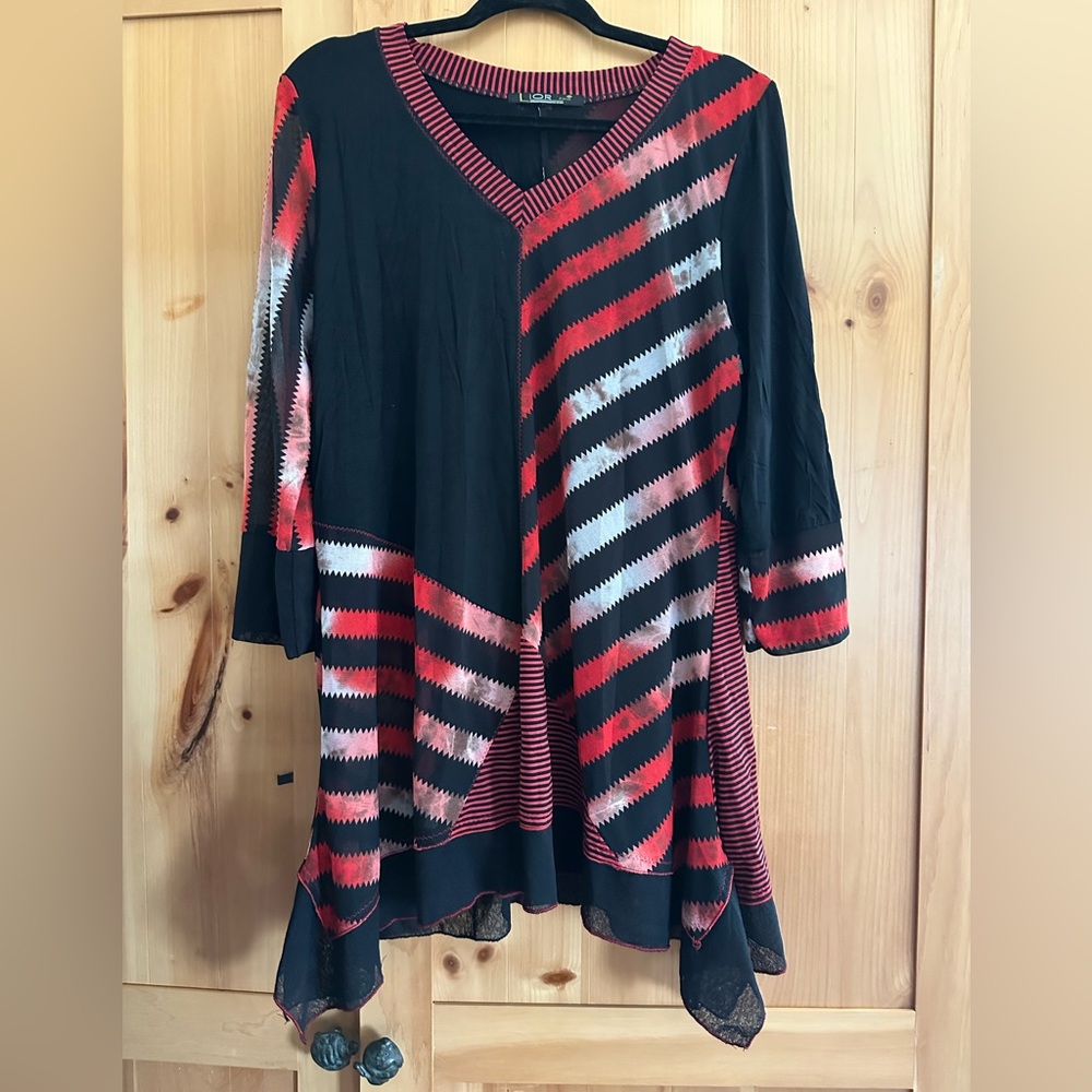 Lior Paris, tunic top, size Medium